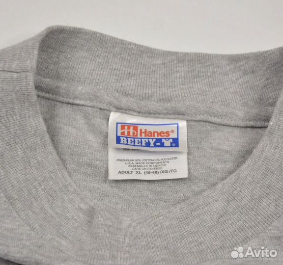 Базовый лонг Hanes beefy-t XL