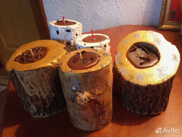 Свечи интерьерные