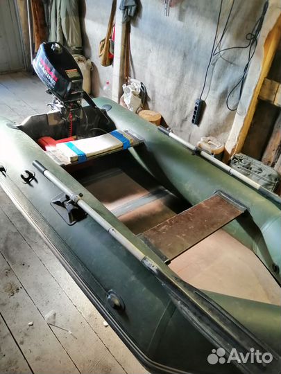 Лодка пвх аква 2800 с мотором nissan marine 5.5