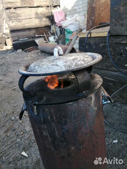 Печь щепочница