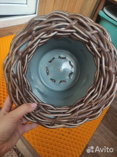 Кашпо из ротанга 7 л