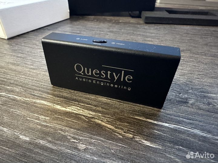 Questyle m15 + кожаный чехол