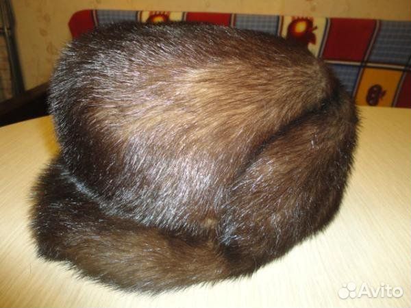 Шапка норковая размер 56-58
