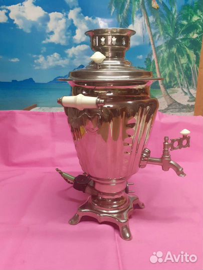 Тульский Самовар электрический СССР - 3 литра