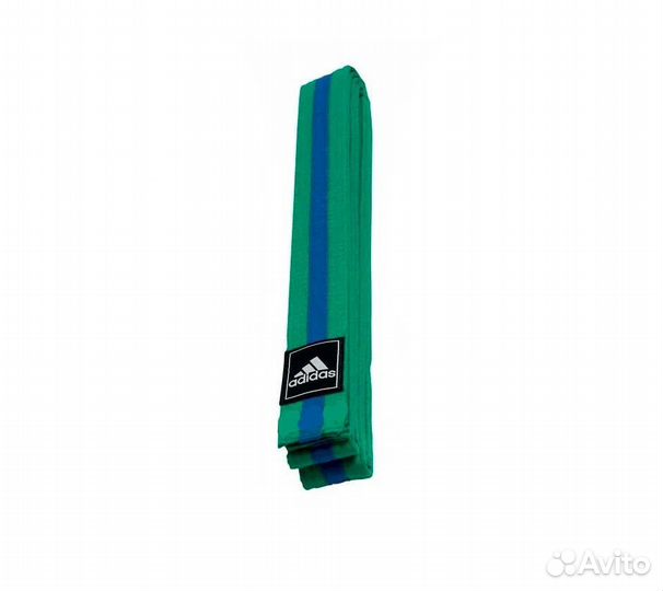 Пояс для единоборств (тхэквондо) Adidas Striped Be