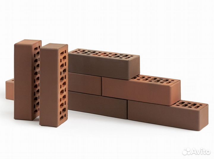 Кирпич облицовочный гладкий / баварская кладка