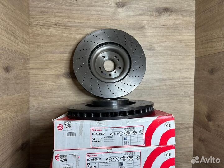 Передний тормозной диск Brembo Mercedes-Benz W166