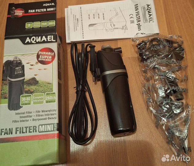 Фильтр для аквариума aquael fan mini plus