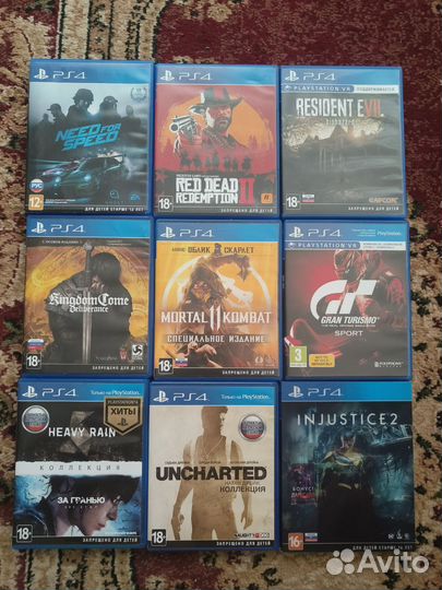Sony PS4 игры