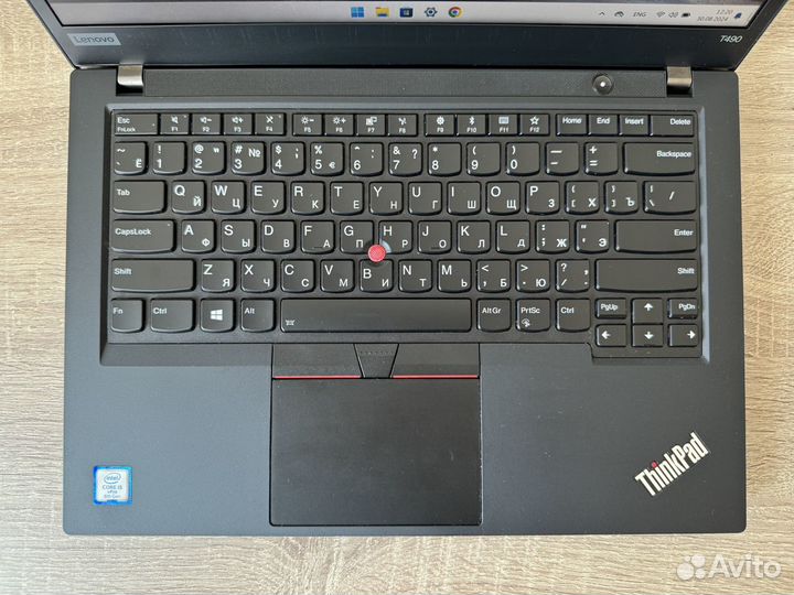 Lenovo Thinkpad T490 i5 16Gb сенсорный