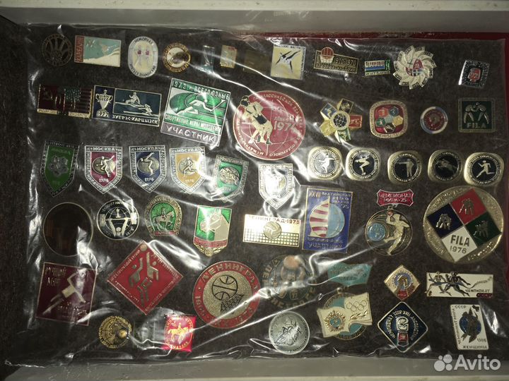 Значки СССР спортивные