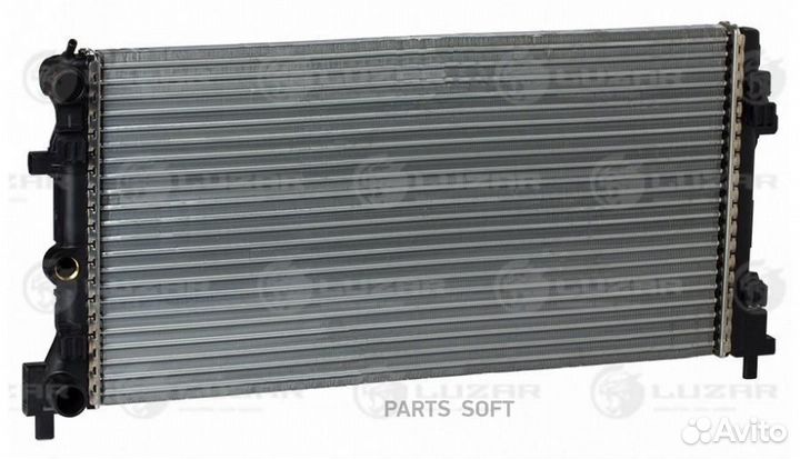 Luzar LRC1853 Радиатор охл. для а/м VW Polo Sedan