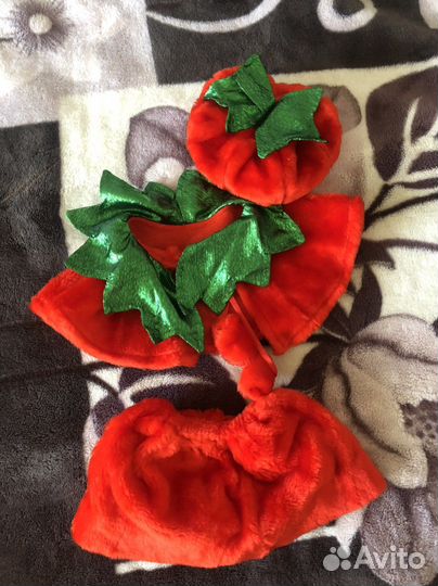 Новогодний костюм клубничка