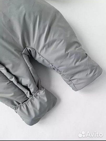 Зимний конверт -комбез на выписку