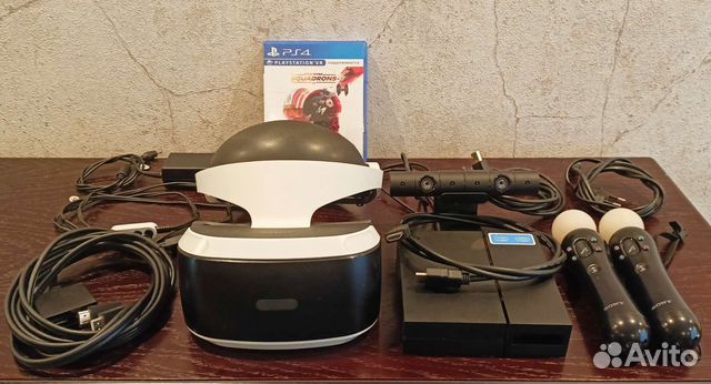 PlayStation VR + 2 move + игра