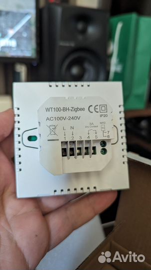 Avatto ZigBee Термостат для котла (сухой контакт)