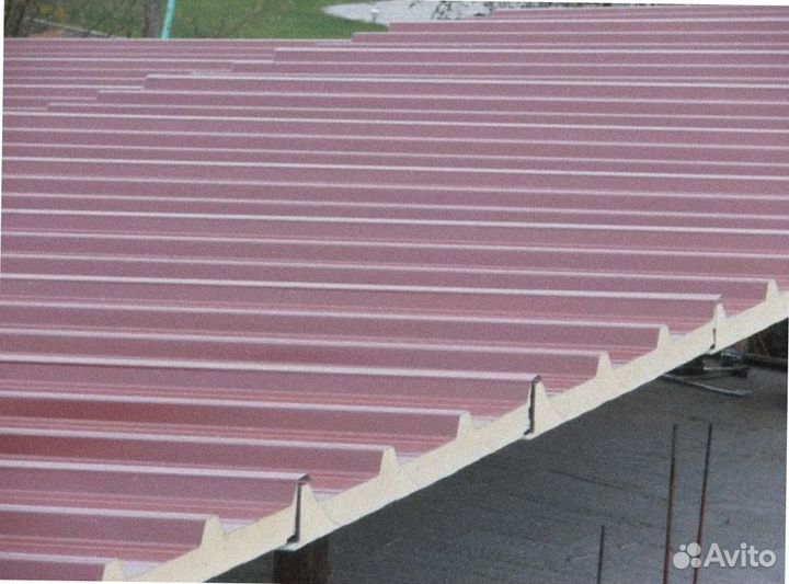 Сэндвич панели (кровельные) PIR от 200 м2