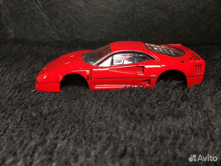 Модель Ferrari F40 1:43 на запчасти