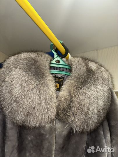 Шуба из мутона 44