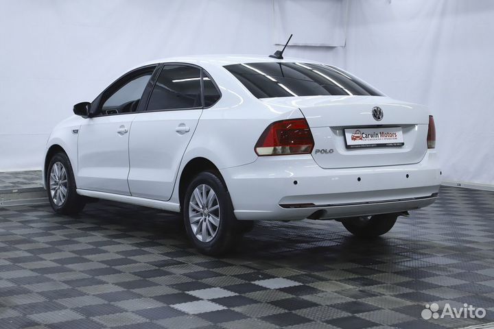 Volkswagen Polo 1.6 AT, 2019, 89 500 км