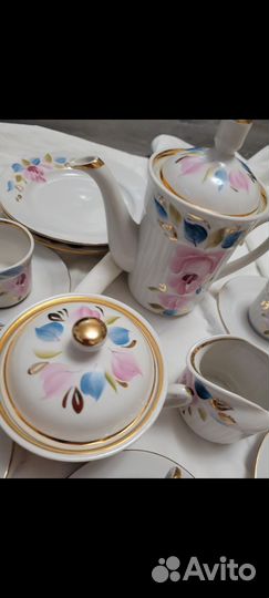 Сервиз кофейный Хайтинский фарфор