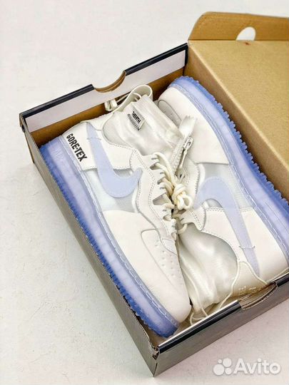 Af1 gore tex white hot sale