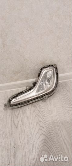 Противотуманные фары на hyundai solaris левый