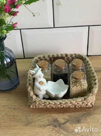 Подставка универсальная из джута, джутовая