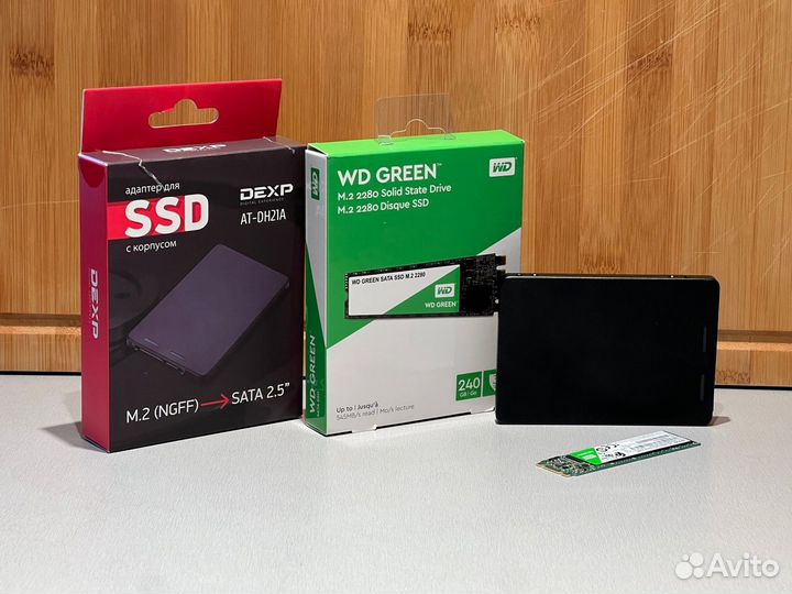 SSD M.2 WD green 240Gb