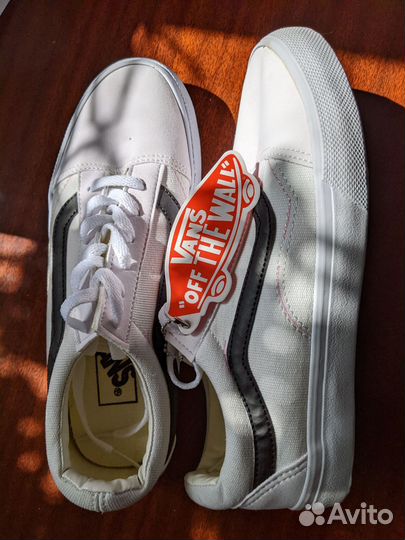 Кеды vans old skool белые