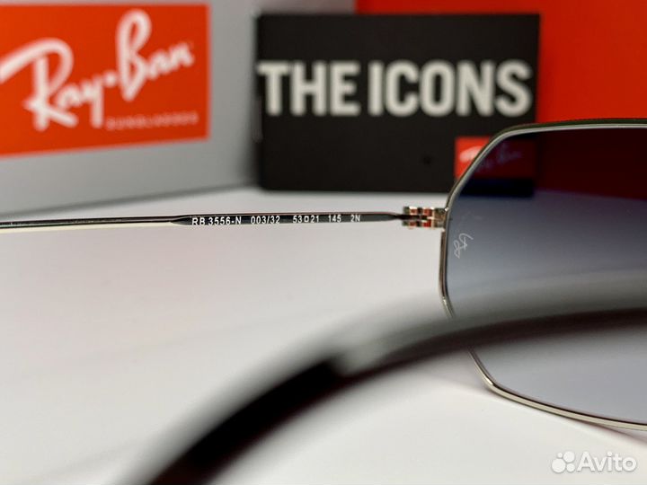 Очки Ray Ban Octagonal пепельный