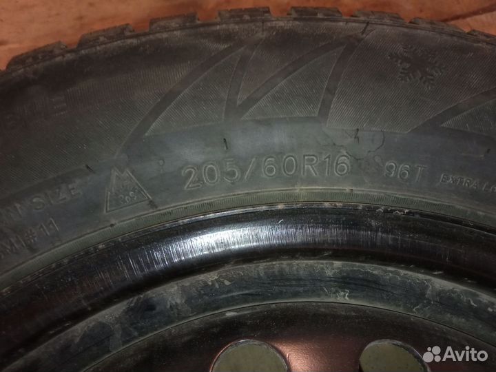 Колёса зимние R16 205/60 5х108 63.3(Focus, Mondeo)