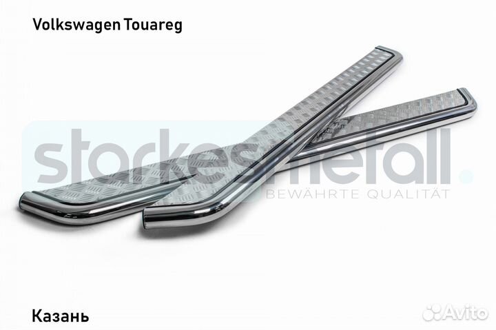 Пороги подножки Volkswagen Touareg TOR