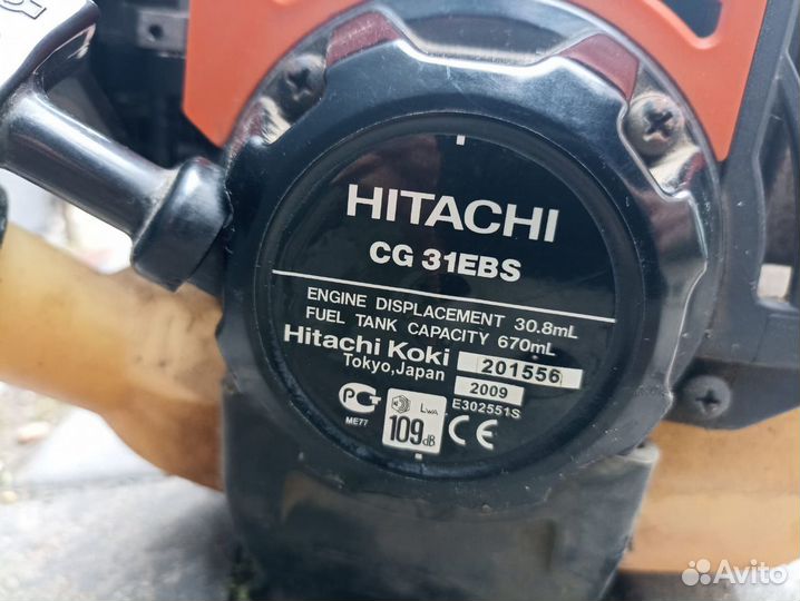 Триммер бензиновый Hitachi CG31EBS