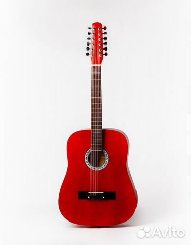 Акустическая гитара дредноут 41' / 12 струн объявление продам