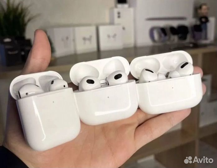 Беспроводные наушники Airpods 2/3/pro/pro2/max