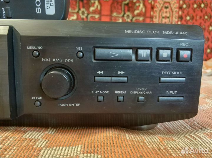 Минидисковая дека Sony MDS-JE440 mdlp