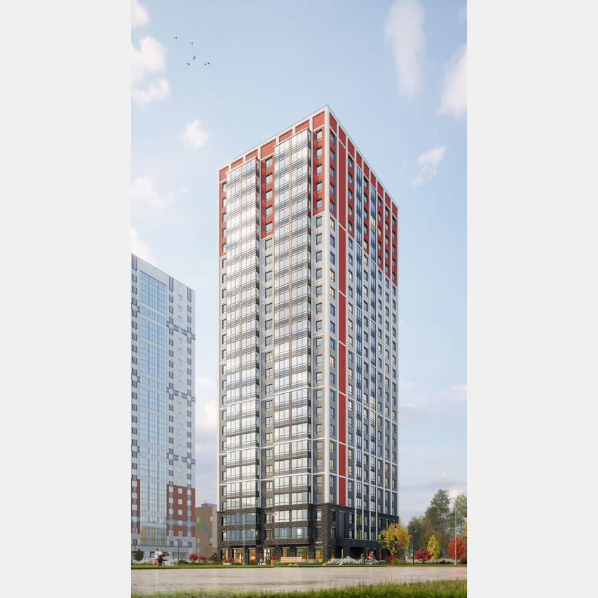 3-к. квартира, 65,2 м², 8/25 эт.