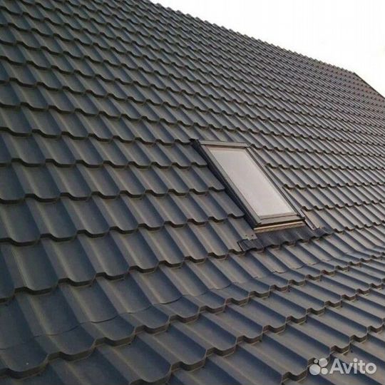 Матовая металлочерепица