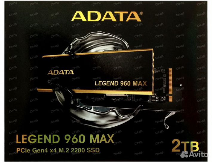 SSD M.2 накопитель adata legend 960 MAX