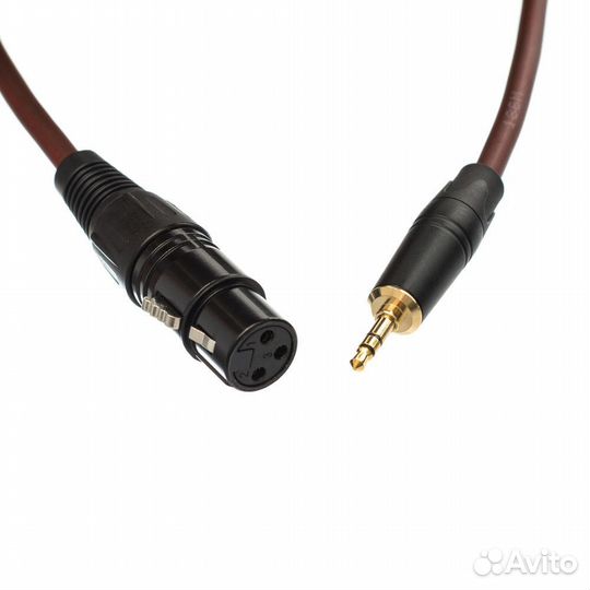 Кабель аудио PWR RX3M-NG XLR - Mini jack 3.5, 5 м