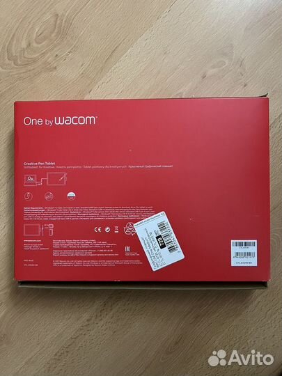 Графический планшет one by wacom ctl 672