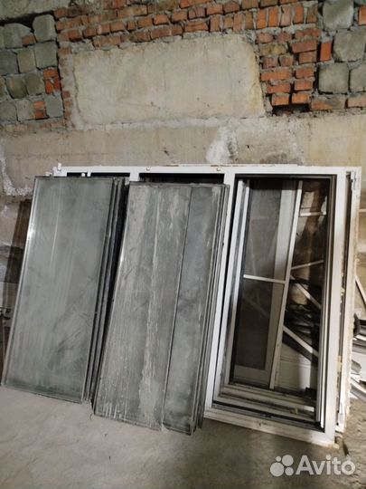 Алюминиевые окна бу