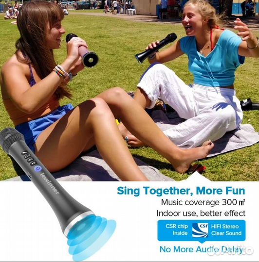 Микрофон караоке с динамиком