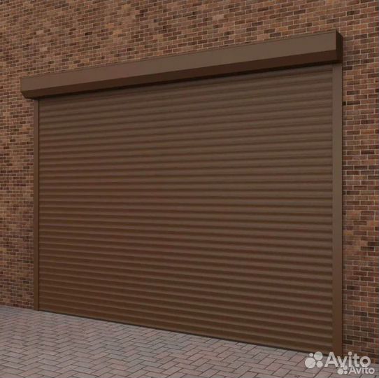 Рольставни на гараж, ворота (Бесплатный замер + мо