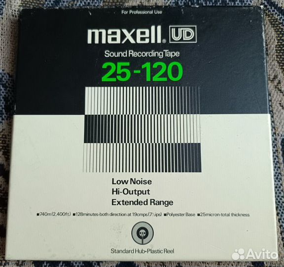 Катушка с лентой Maxell UD 25-120