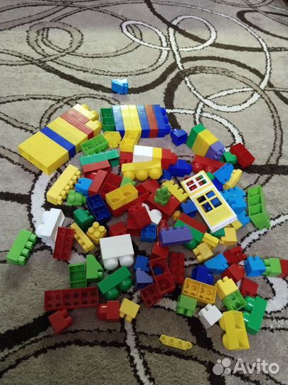 Коврик пазл+конструктор