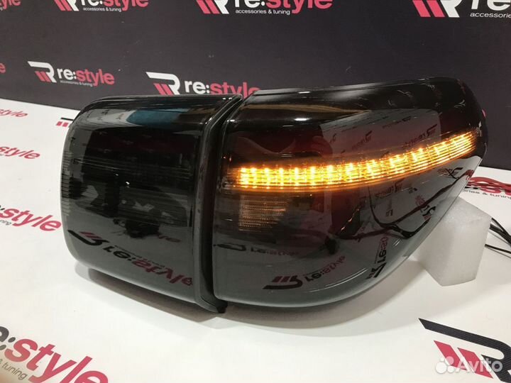 Стопы Nissan Patrol 62 LED Дымчатые