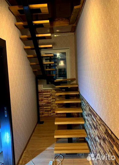 Лестничиный металлокаркас