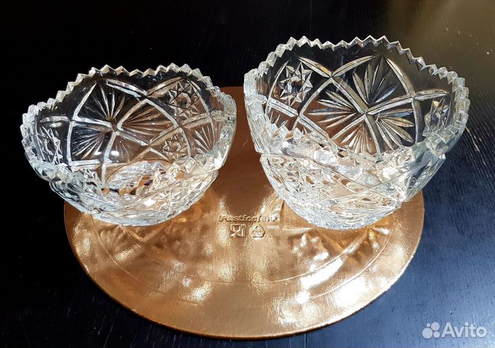 Ваза хрустальная